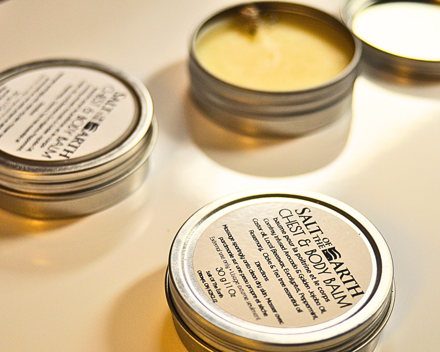 CHEST & BODY BALM | FOR MUSCLES, CONGESTION & WOUND HEALING